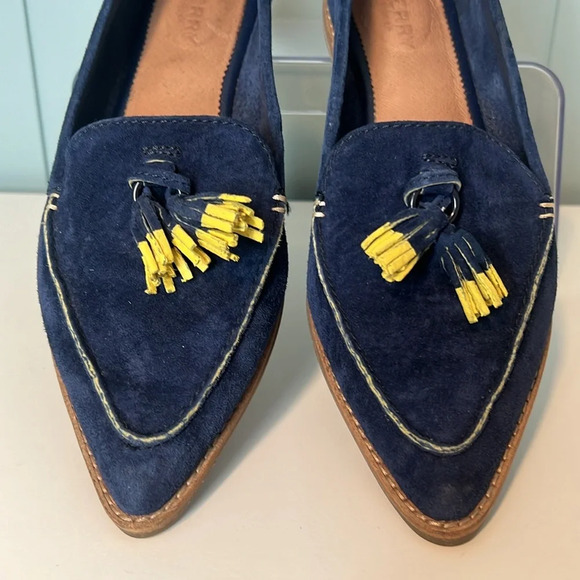 Sperry Navy Suede Top-Sider Women's Saybrook. Size 7 1/2. - Picture 5 of 11